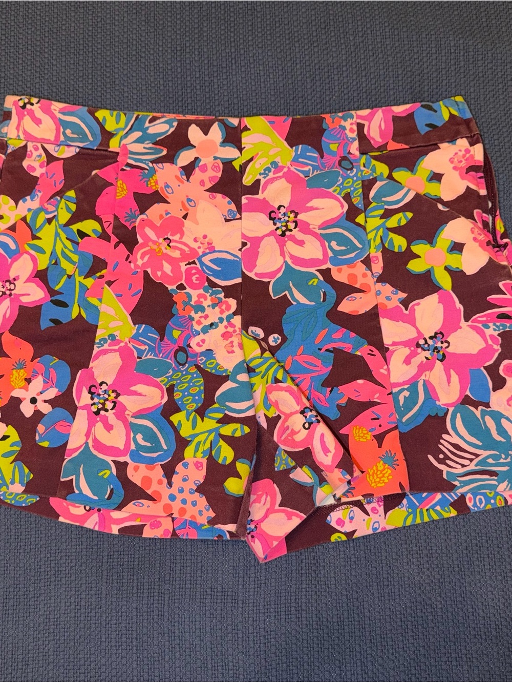 Lilly Pulitzer Cherry Ganache Bohemian Garden Shorts